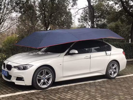 Automatic Remote Control UV Protection Car Cover Umbrella Sunshade