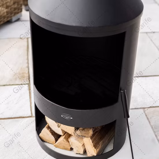 판매용 굴뚝이 있는 도매 야외 화덕